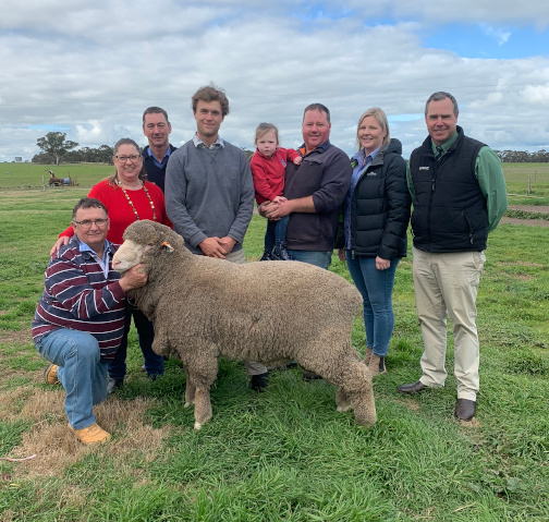 Top price Callowie Ram 2019 - sold to Cove Station for $5,000.